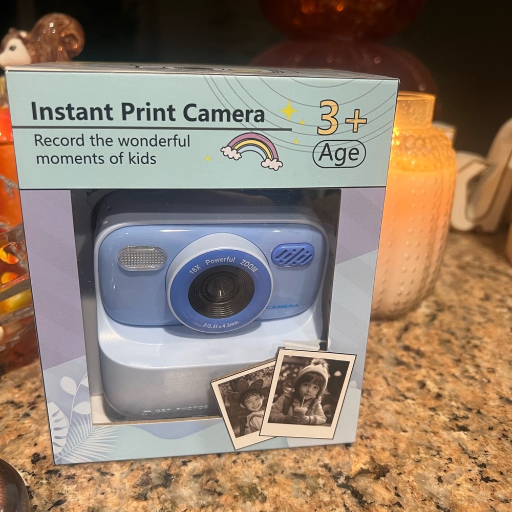 Kids Instant Print Camera